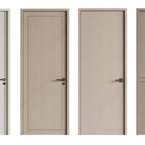 现代房门3D模型下载